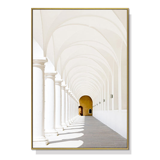 Royal Entrance Gold Framed Canvas 70cmx100cm