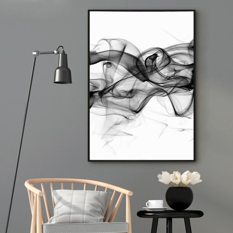 What Do YOU See? Set Of 2 Black Frame Canvas 80cmx120cm