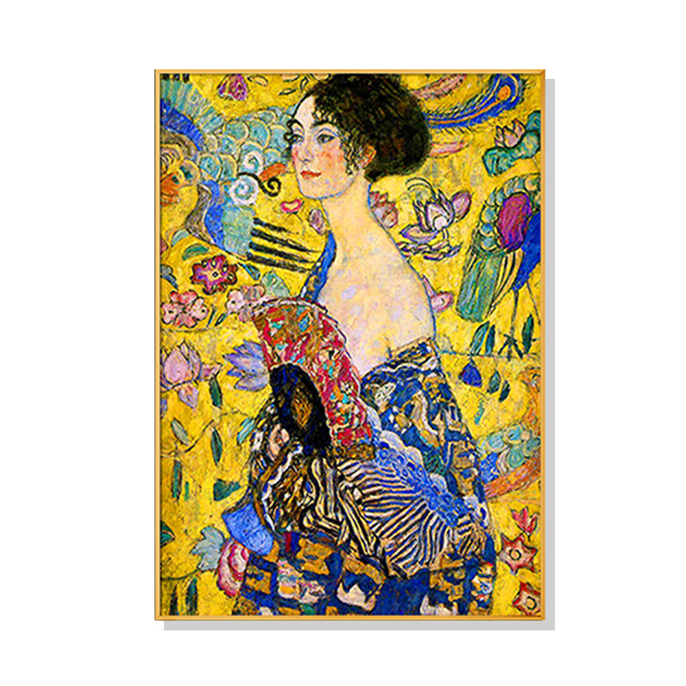 Artist Series - By Gustav Klimt Gold Framed Canvas 90cmx135cm