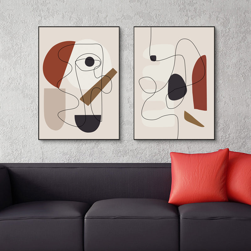 Artist Series - Pablo Picasso Set Of 3 Black Framed Canvas 70cmx100cm