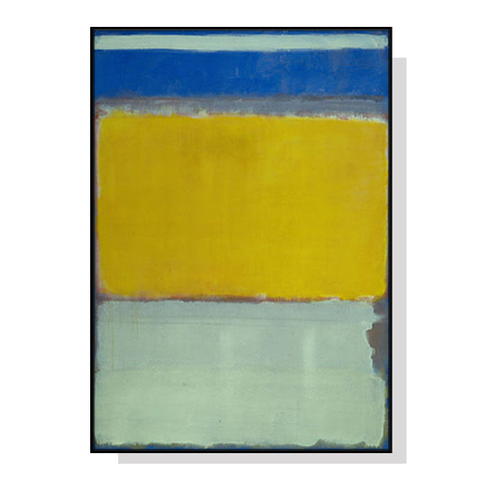 Artist Series - Mark Rothko Black Frame Canvas 100cmx150cm