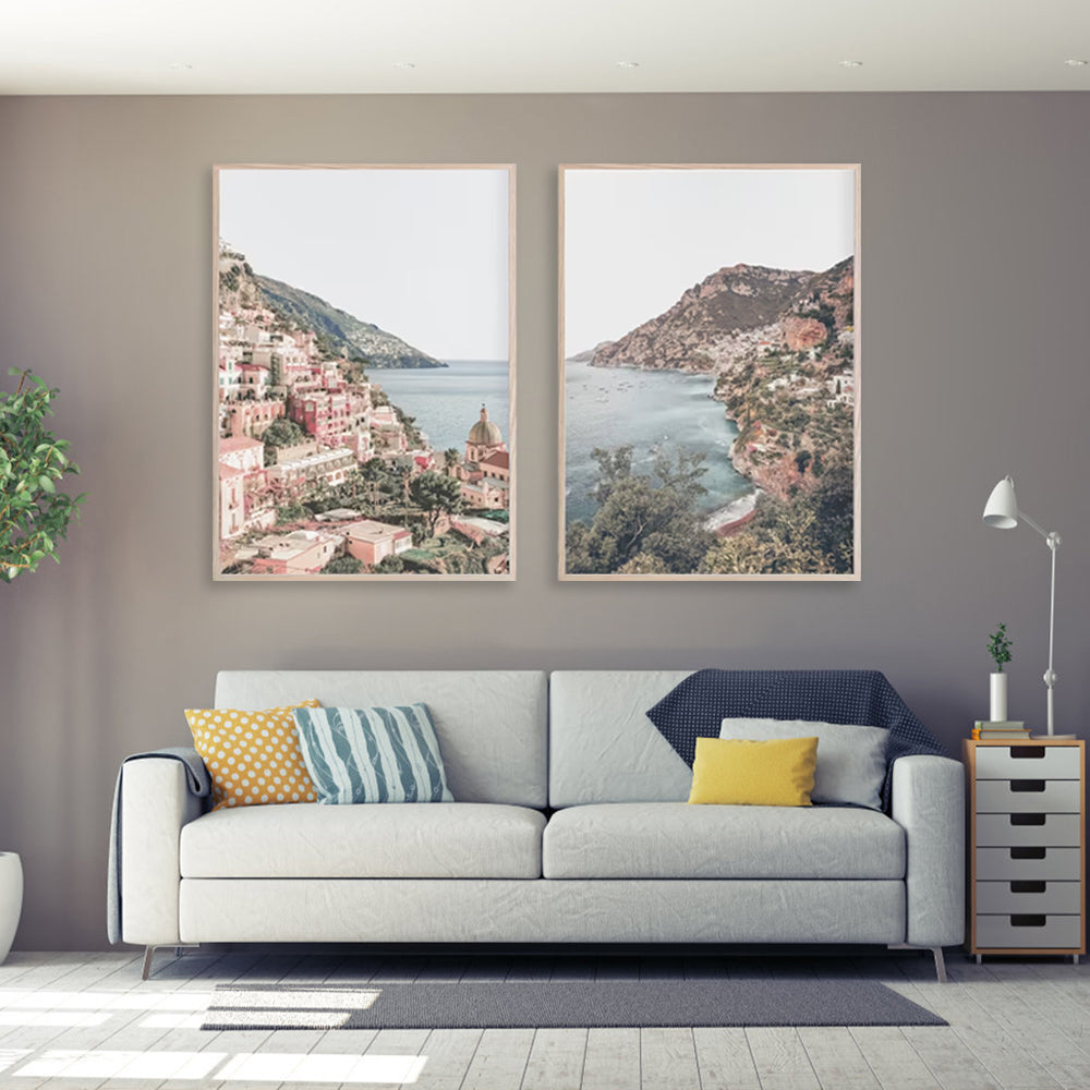 Take Me Back Set Of 2 Wood Frame Canvas 90cmx135cm